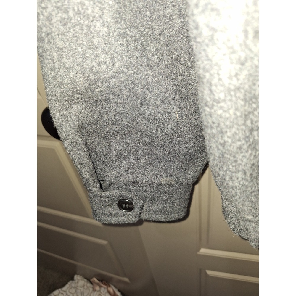 Pendleton Wool Bomber Jacket Men's Medium Gray Zi… - image 11